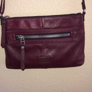 Purple Fossil Cross-Body Purse